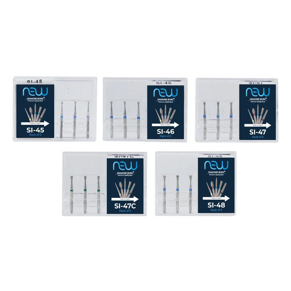 NewDiamond Single Inverted Cone Diamond Bur -SI (Pack Of 3)