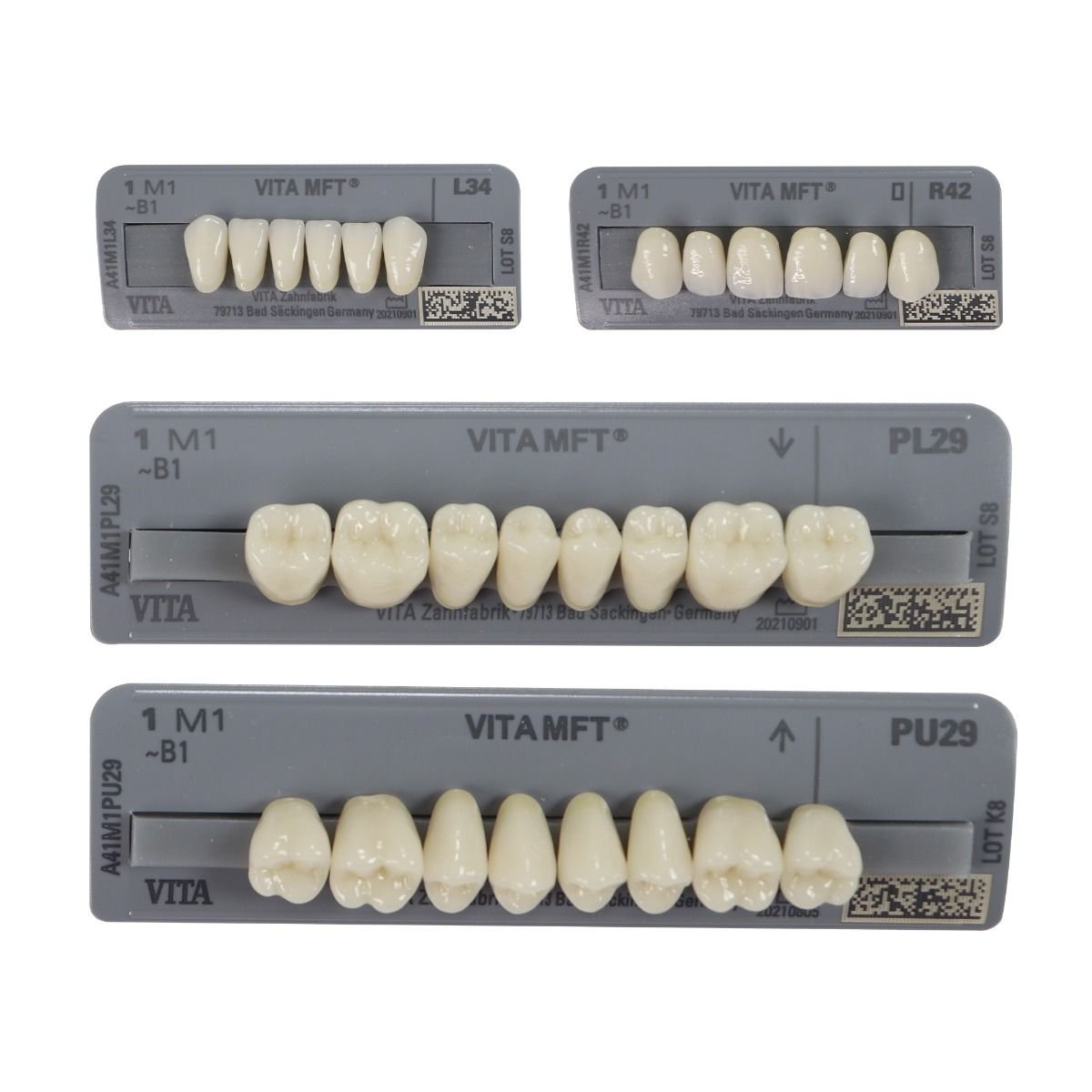 Vita MFT Denture Teeth 1M1 (Set of 28)