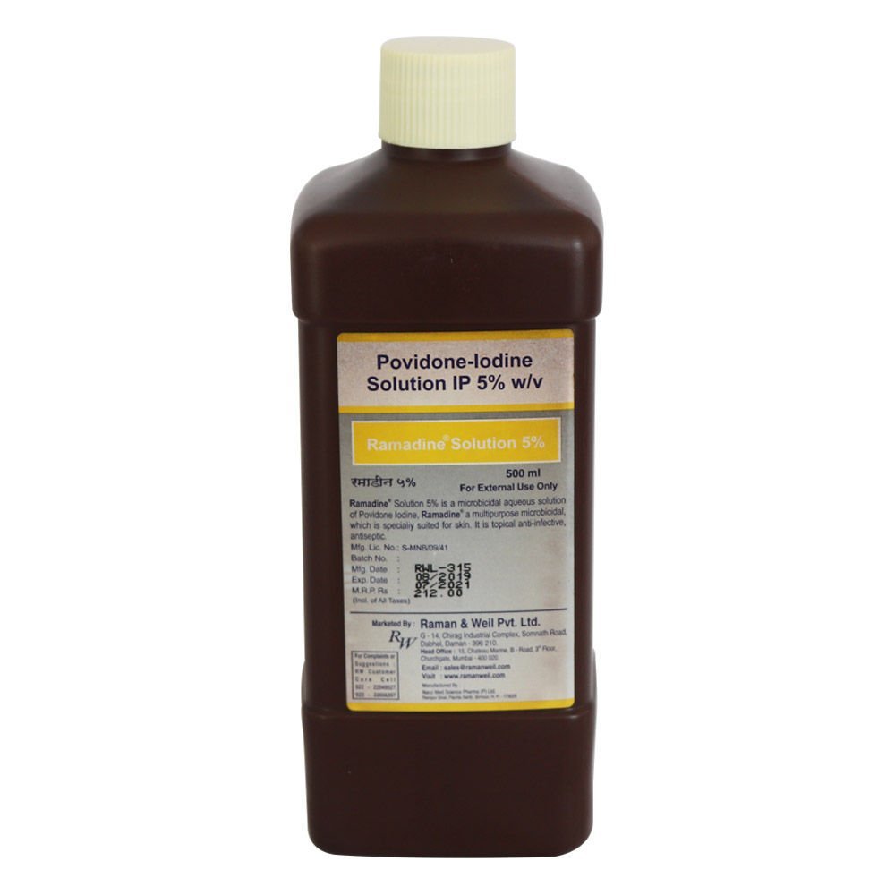 Raman & Weil Ramadine (Povidone-Iodine solution) (Betadine)