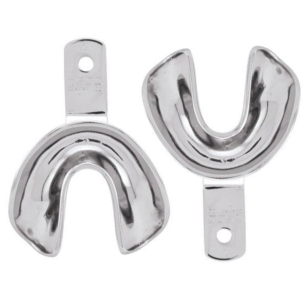 GDC Edentulous Non-Perforated Impression Trays Lower #4 (ITRLEDNPL4)