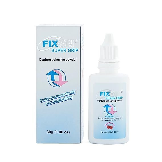 ICPA Fixon Super Grip Denture Adhesive Powder