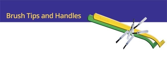 Pulpdent Brush Tips and Handles (BRL)