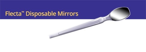 Pulpdent Flecta Mirror (Flec) Pack Of 200