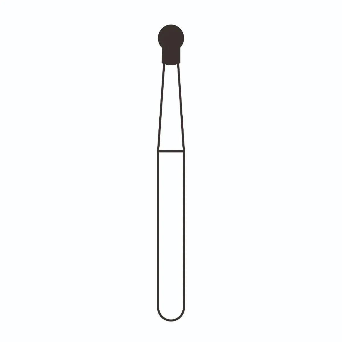 Frank Dental Pear Shaped FG Diamond Burs - Pack Of 10