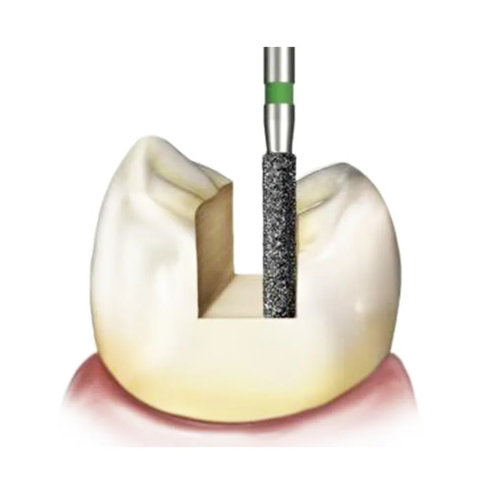 Frank Dental Straight Fissure Diamond Bur FG SF (Made in Germany)