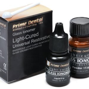 Prime Dent Dental Glass Ionomer Light Cured Universal Restorative