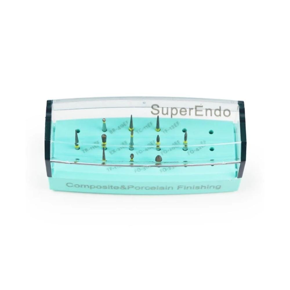 Super Endo Composite & Porcelain Finishing Bur Kit 3 Super Endo Composite & Porcelain Finishing Bur Kit 3