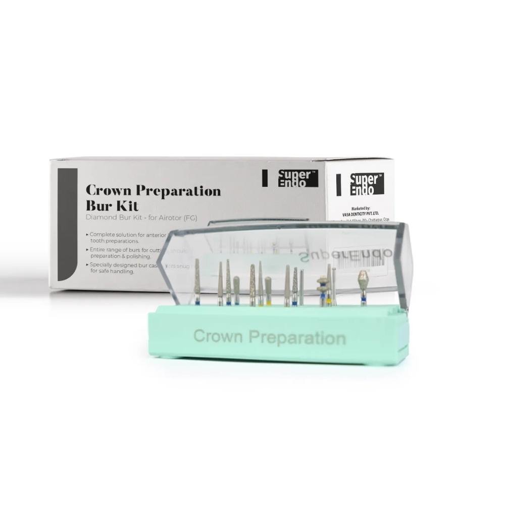 Super Endo Crown Preparation Bur Kit 1