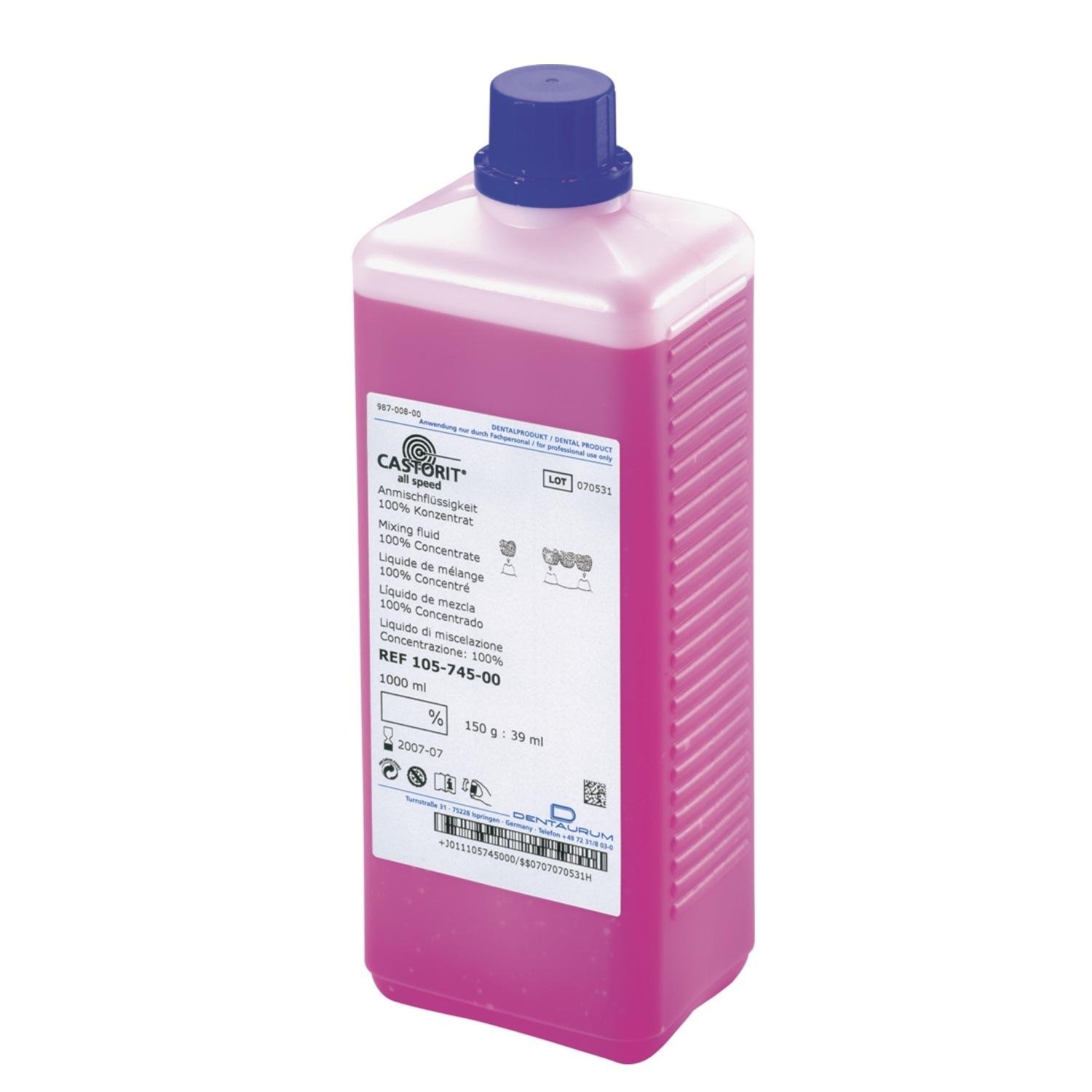 Dentaurum Castorit All Speed Liquid 1 Ltr