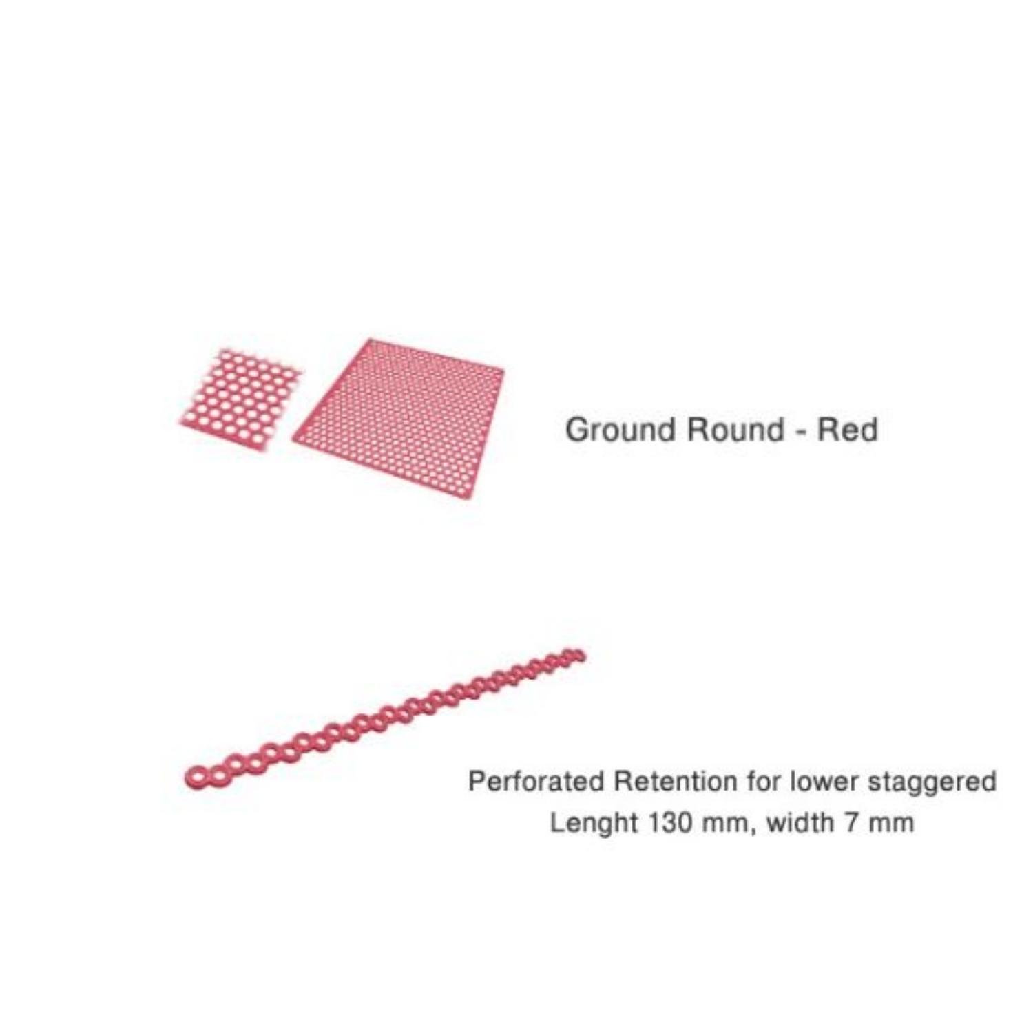 Dentaurum Waxes Retentions Red