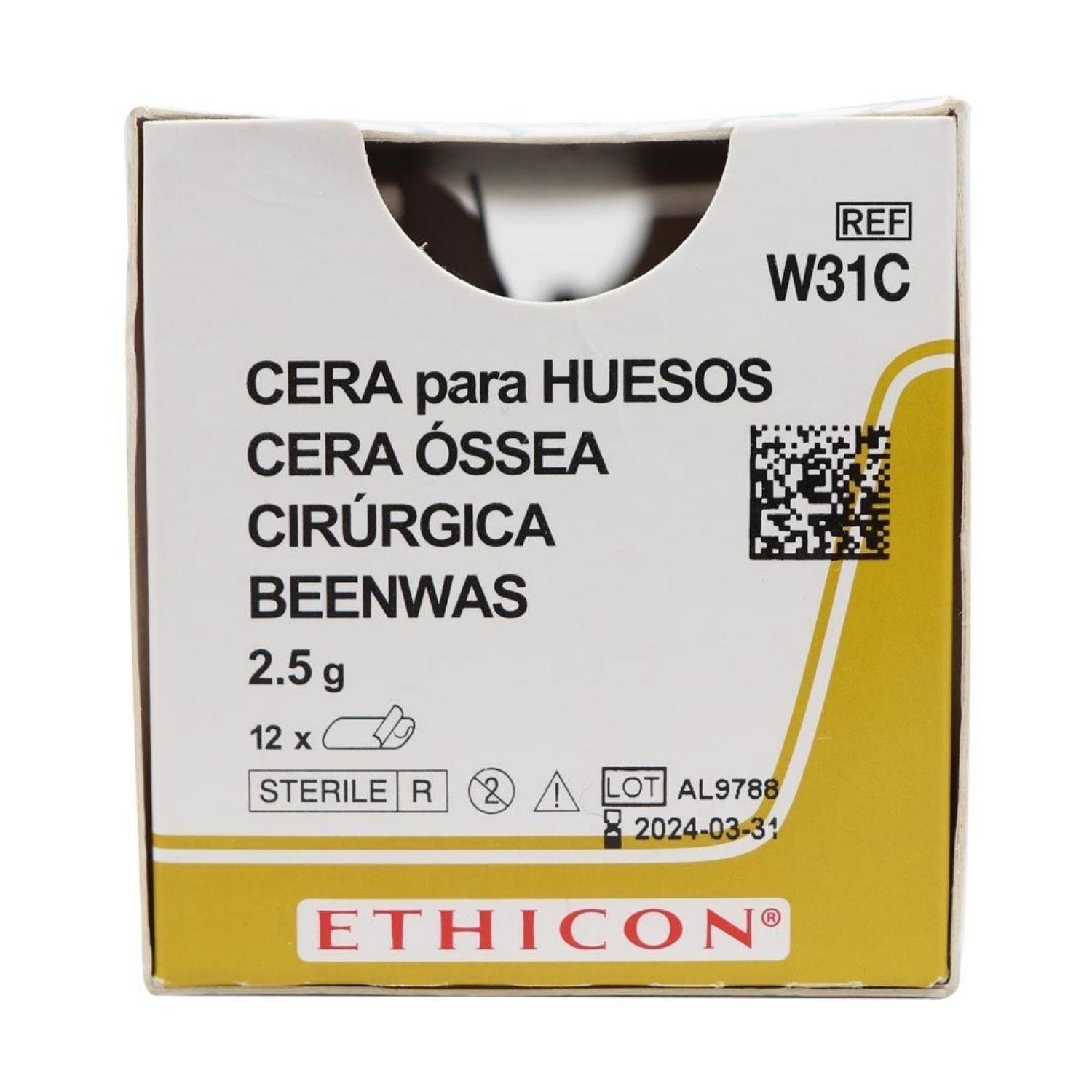 Ethicon Bonewax W31C (Pack of 12)