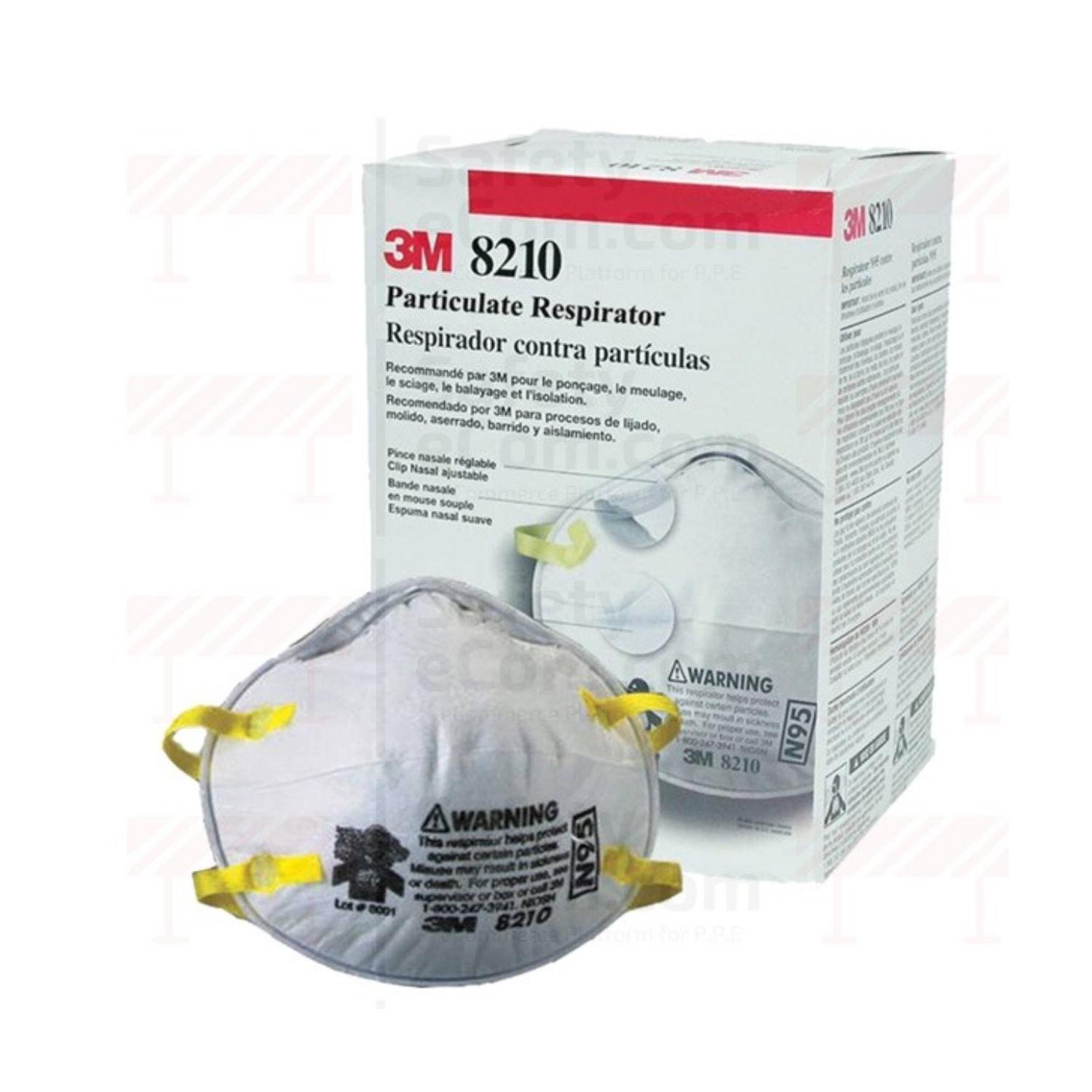 3M-8210 N95 mask (Pack of 20)