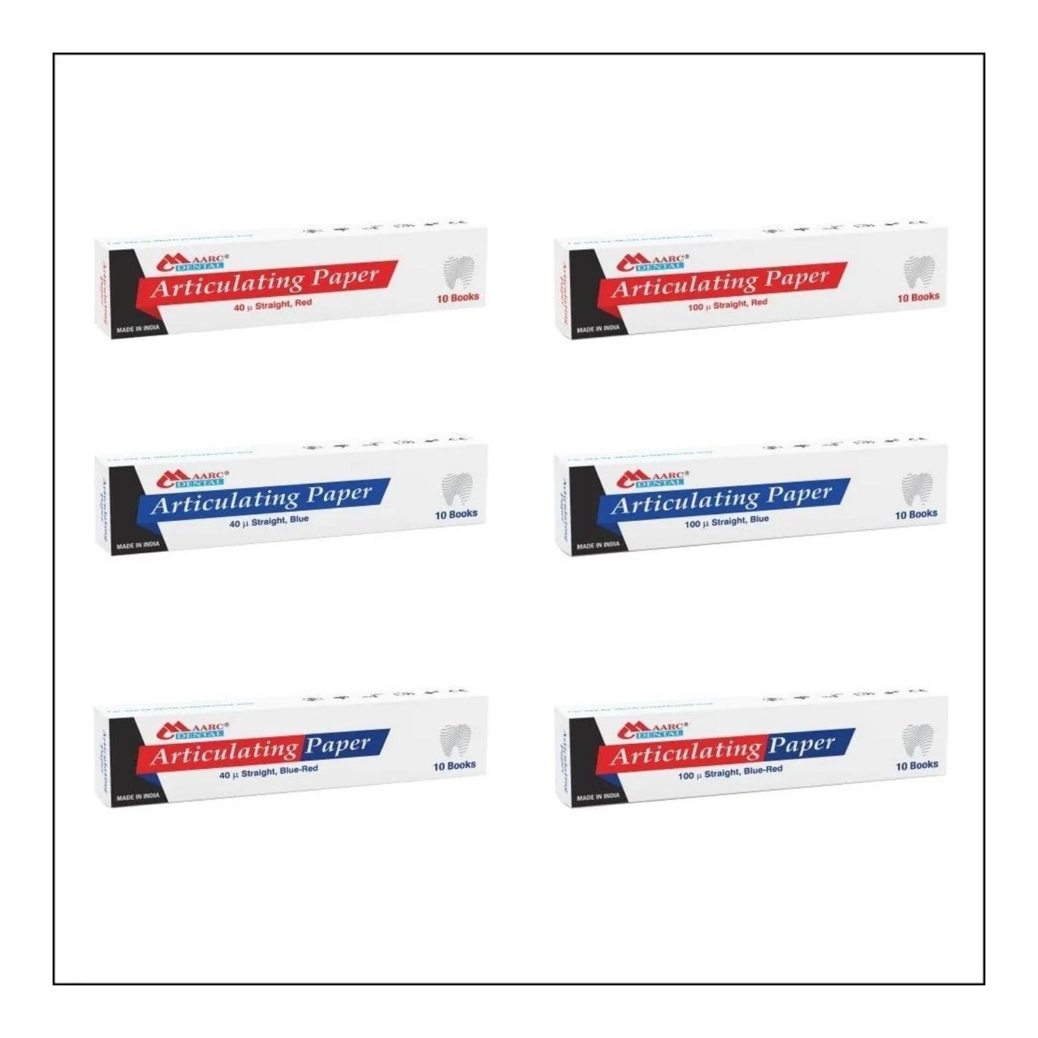 Maarc Articulating Paper - 40µ Microns & 100µ Microns