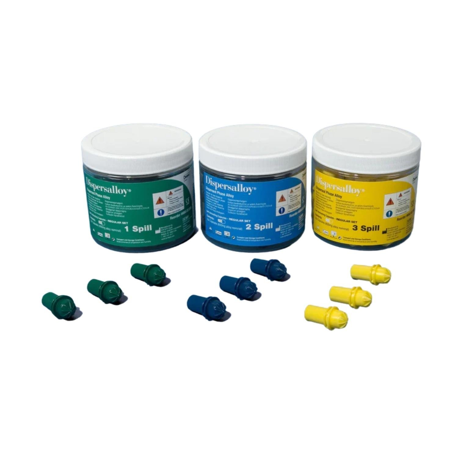 Dentsply Dispersalloy Regular Set Capsules Spill 2