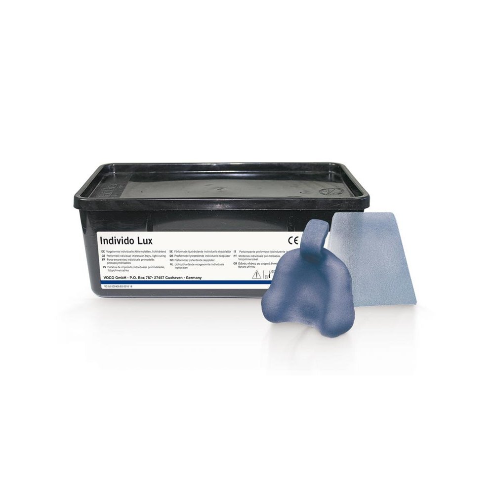 Voco Individo Lux Maxillae 50 Pcs Transparent Blue