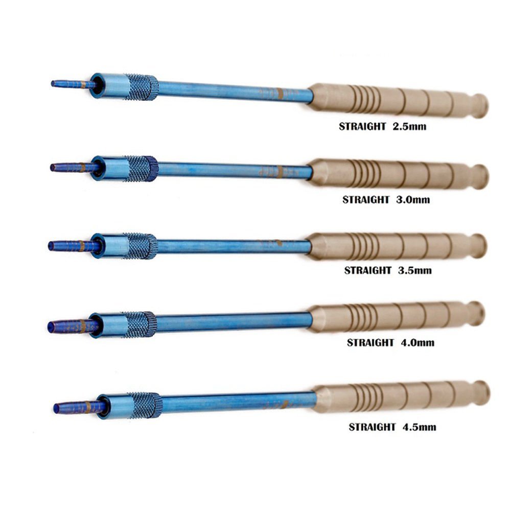 Julldent Crestal Sinus Lift Osteotomes Concave Straight Set Of 5