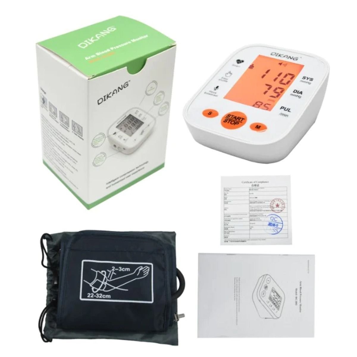 Dikang Automatic Blood Pressure Monitor HG-B02
