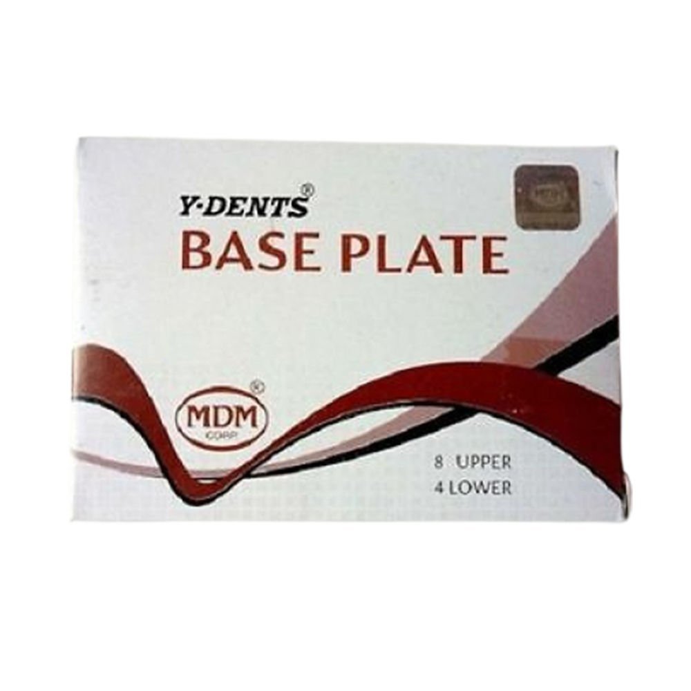 MDM Base Plates Y-DENT'S Pack of 12 Plates