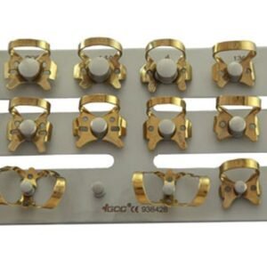 GDC Rubber Dam Clamps Set # Gold (RDCOBG11)
