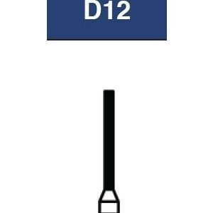 Strauss FG Diamond Burs Flat End Cylinder 010 6/pk - D12