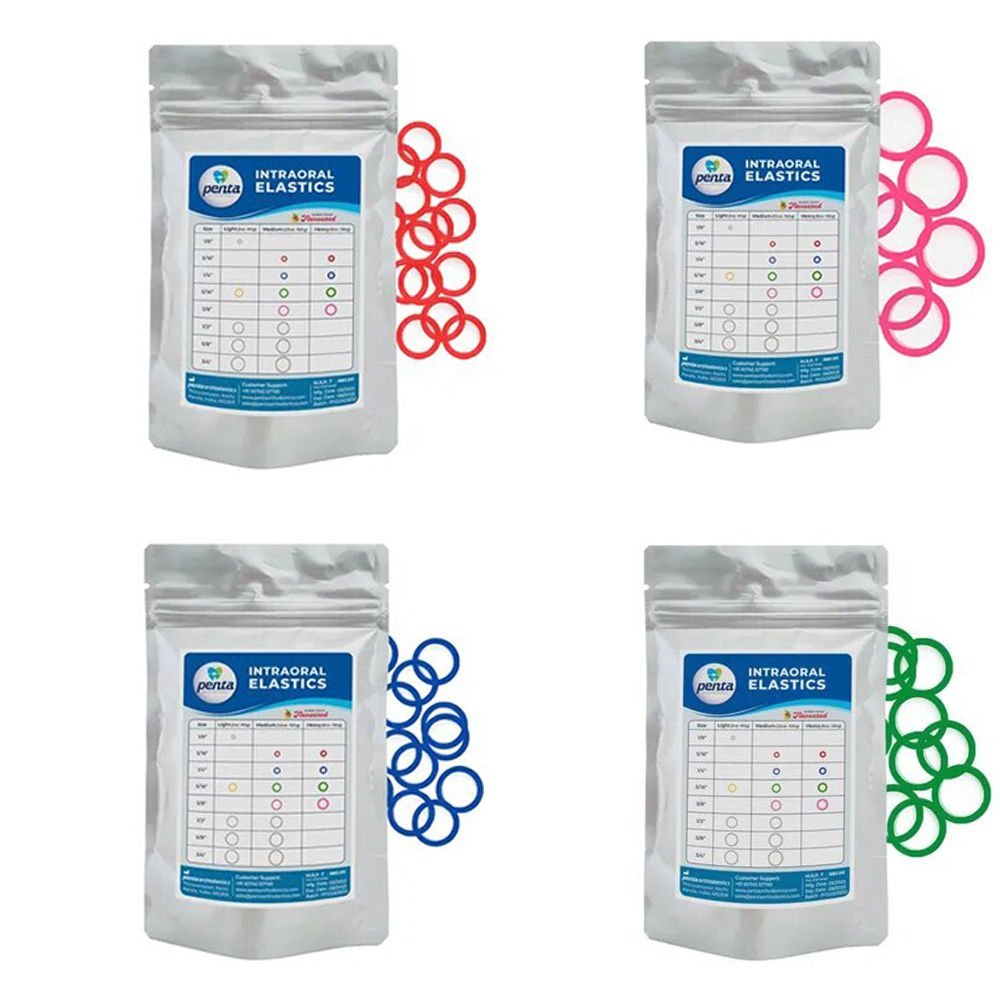 Penta Ortho Intraoral Elastics - Heavy (Pack of 1000)