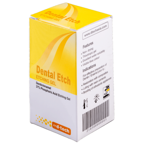 D-Tech Dental Etch Etching Gel (Dropper Pack)