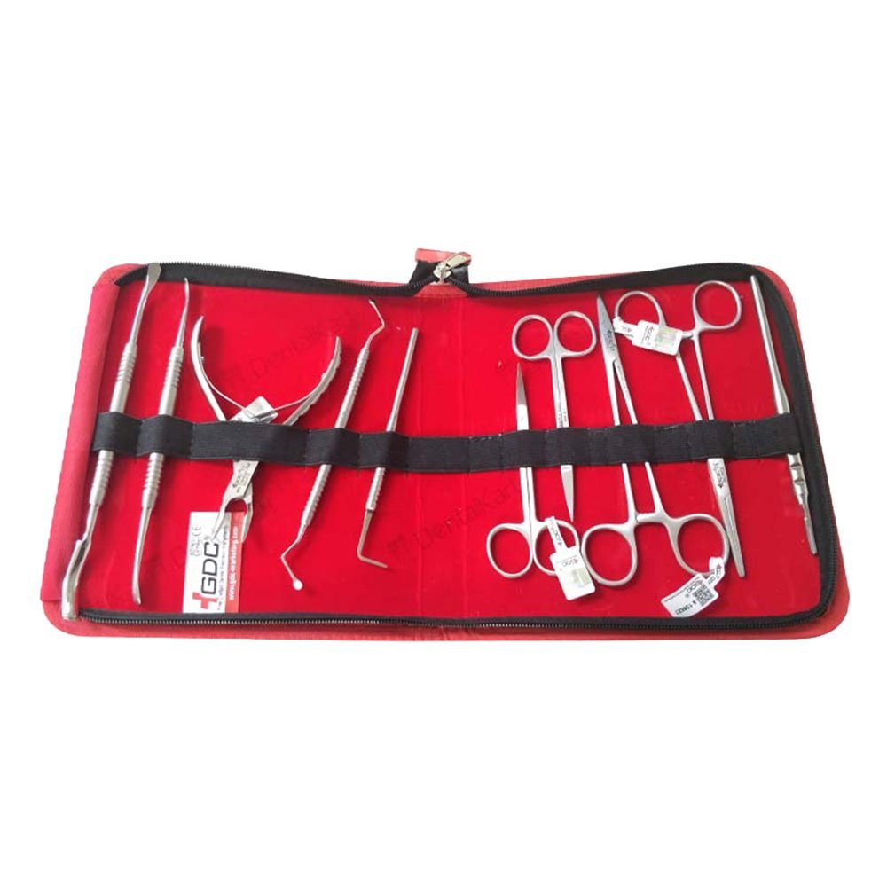 GDC Surgical Instruments S/10 In Pouch Surgical Instruments Kit (SISP10)