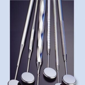 Hahnenkratt Stainless Steel Handles for Mouth Mirrors 1/pk