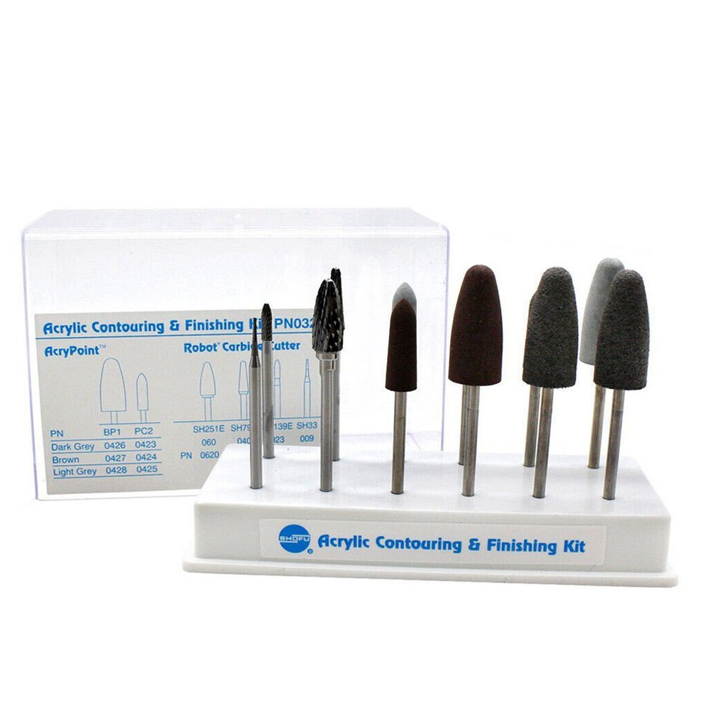 Shofu Acrylic Contouring And Finishing Kit