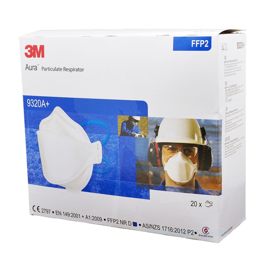 3M Aura 9320A+ FFP2 Mask (Pack Of 20)