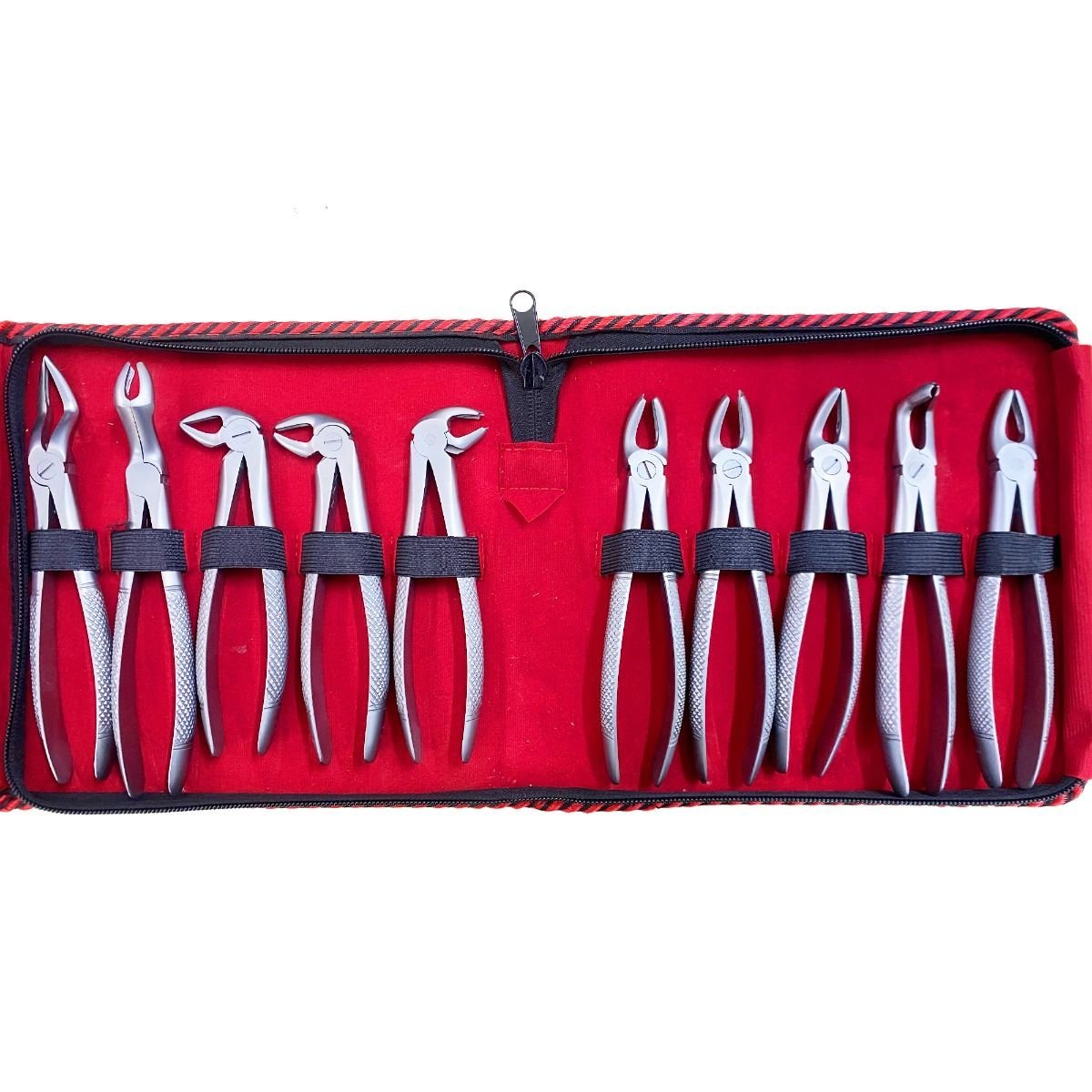 Dr. Steve Extraction Forceps Kit - Matte Finish (Set of 10)