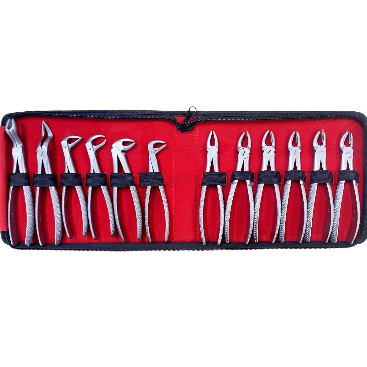 Dr. Steve Extraction Forceps Kit - Matte Finish (Set of 12)