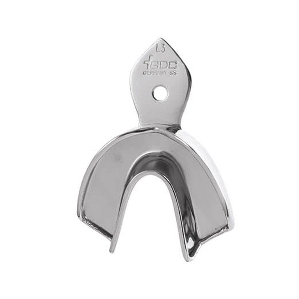 GDC Dentulous Non-Perforated Impression Trays Lower # 3 (ITRLDNPL3)