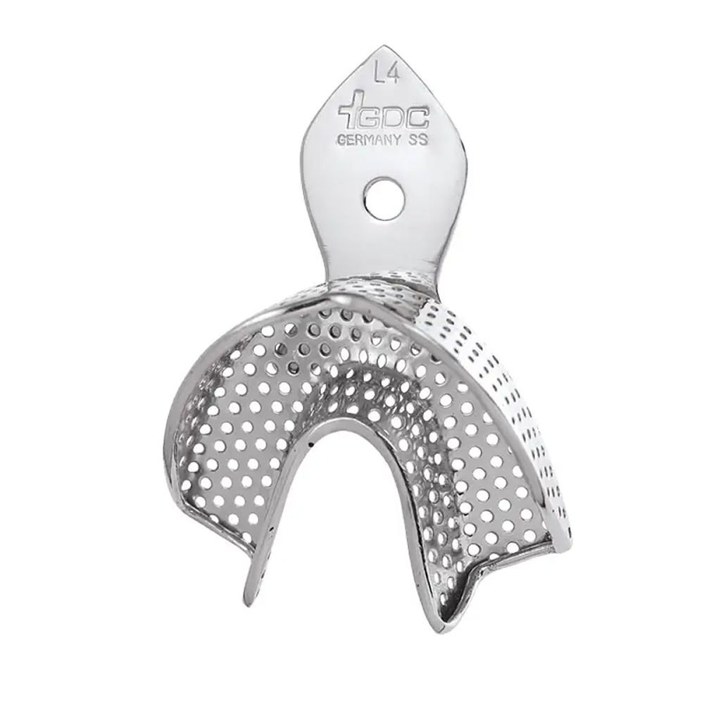 GDC Dentulous Perforated Impression Trays Lower # 4 (ITRLDPL4)