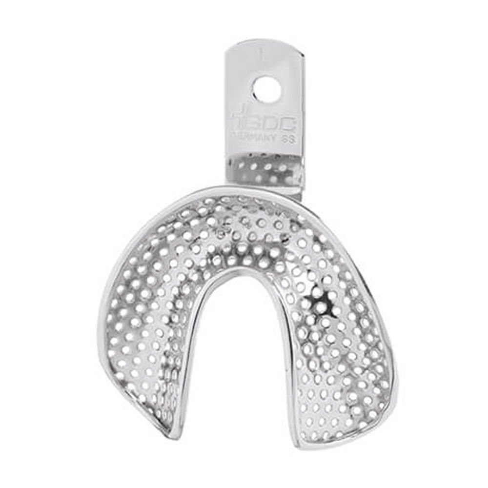 GDC Edentulous Perforated Impression Tray Lower #2 (ITRLEDPL2)
