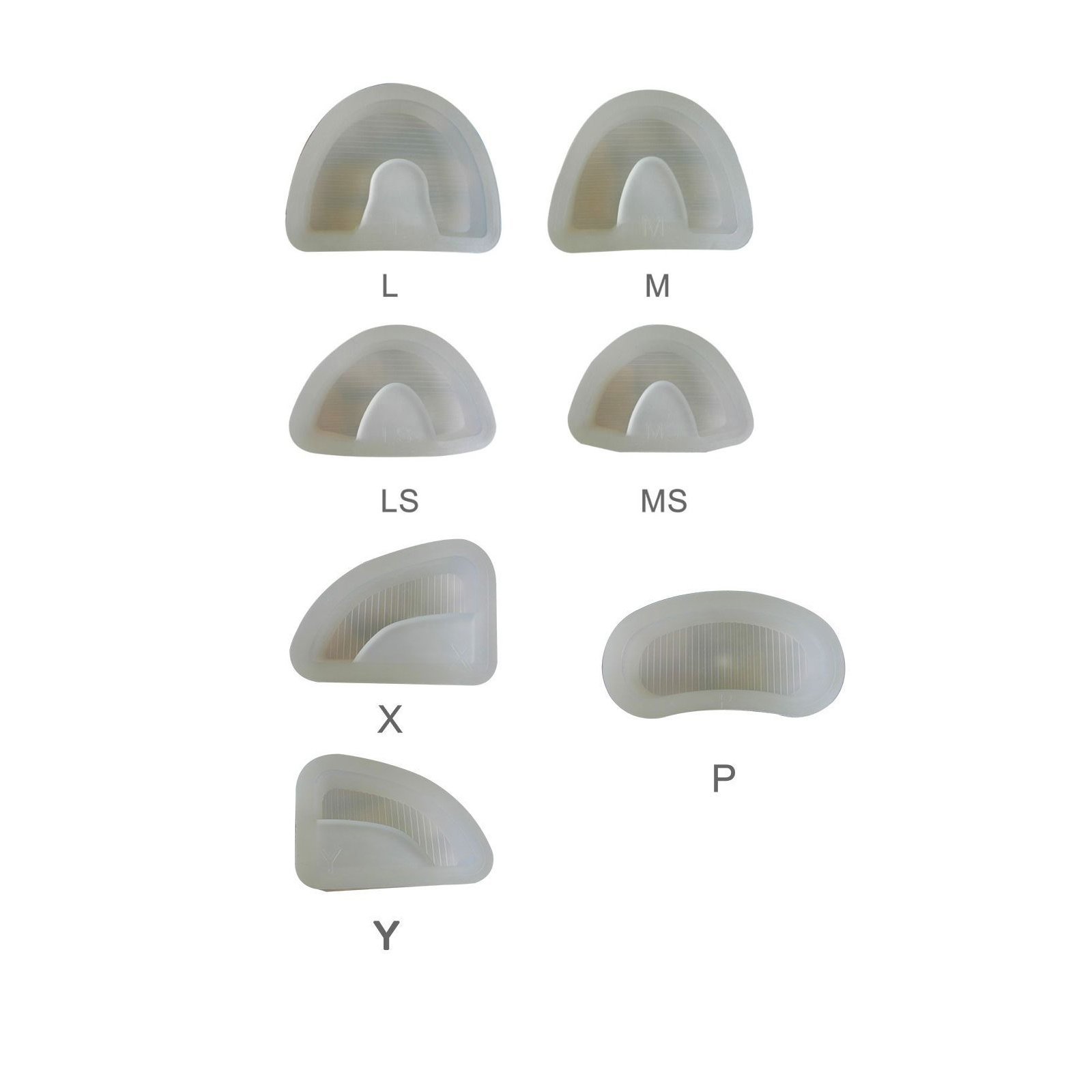 LD Dental Silicone Impression Plaster Model Base Moulds Set