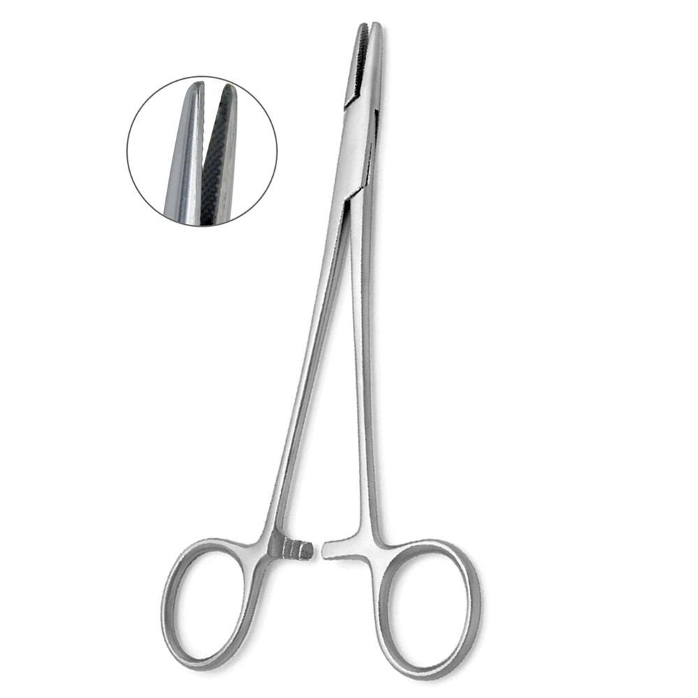 GDC Needle Holder Derf Straight (12.5cm) (Nhd)