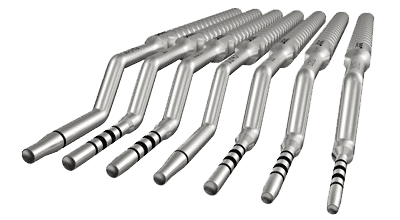 API Osteotomes without Stoppers Kit Convex Set of 12