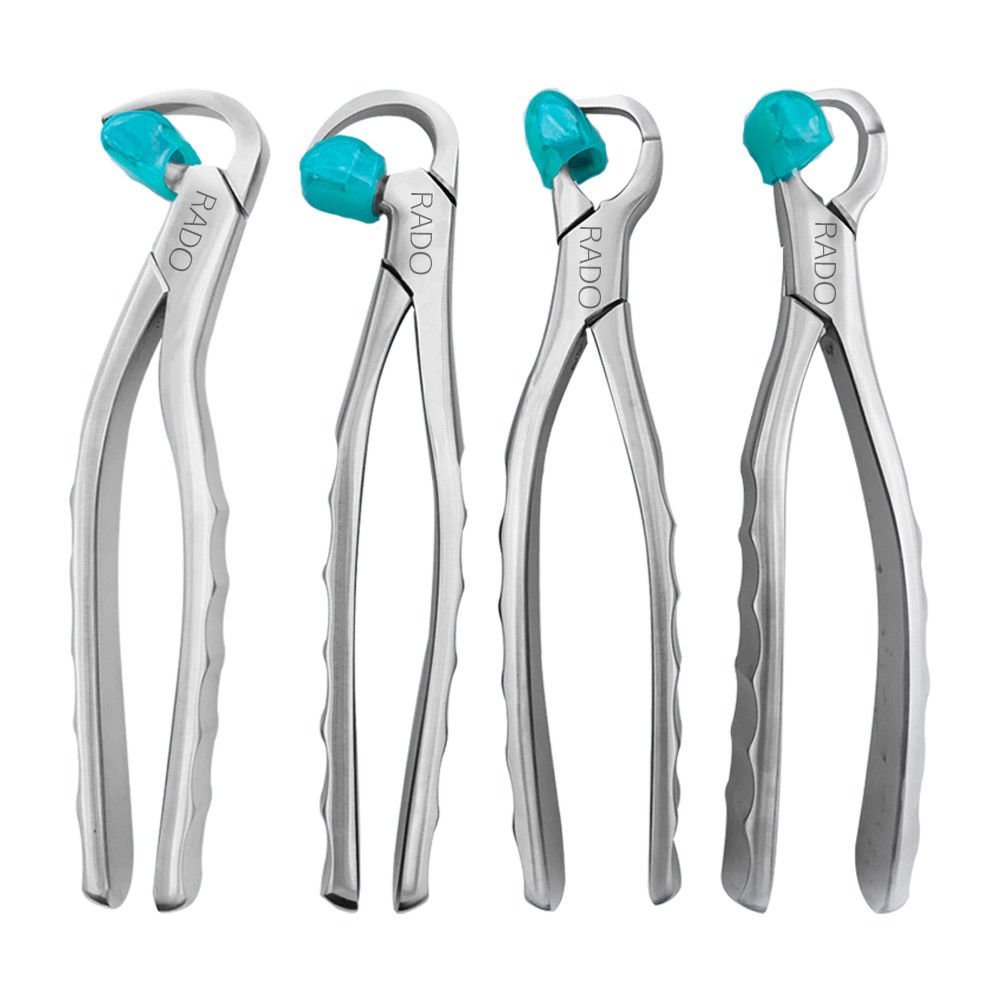 API Rado Atraumatic Forceps Set of 4