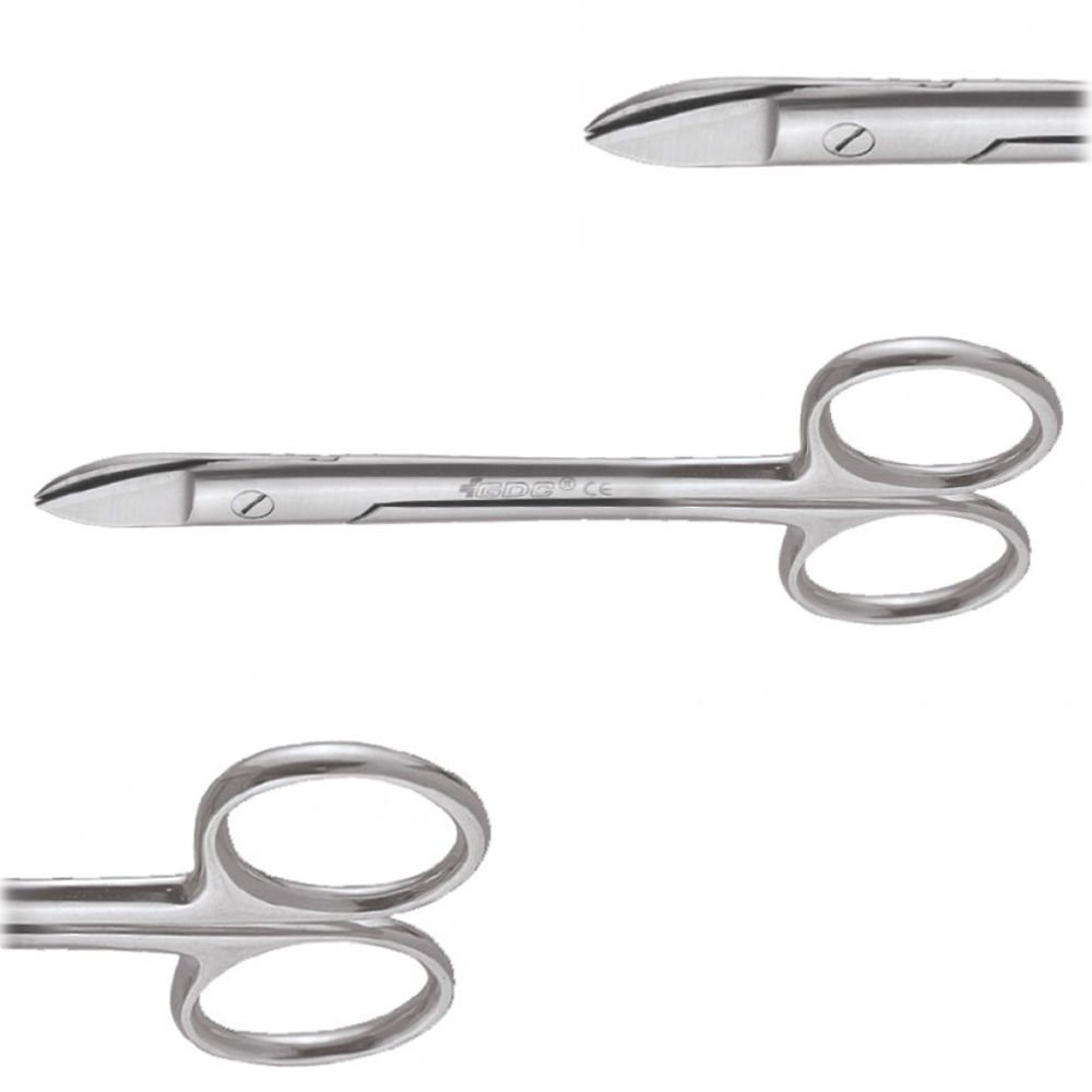 GDC Scissors Crown & Band - Curved (12cm) (Scgc)