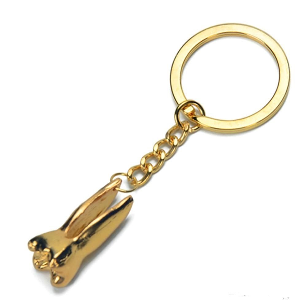 Dental Golden Tooth Key Chain