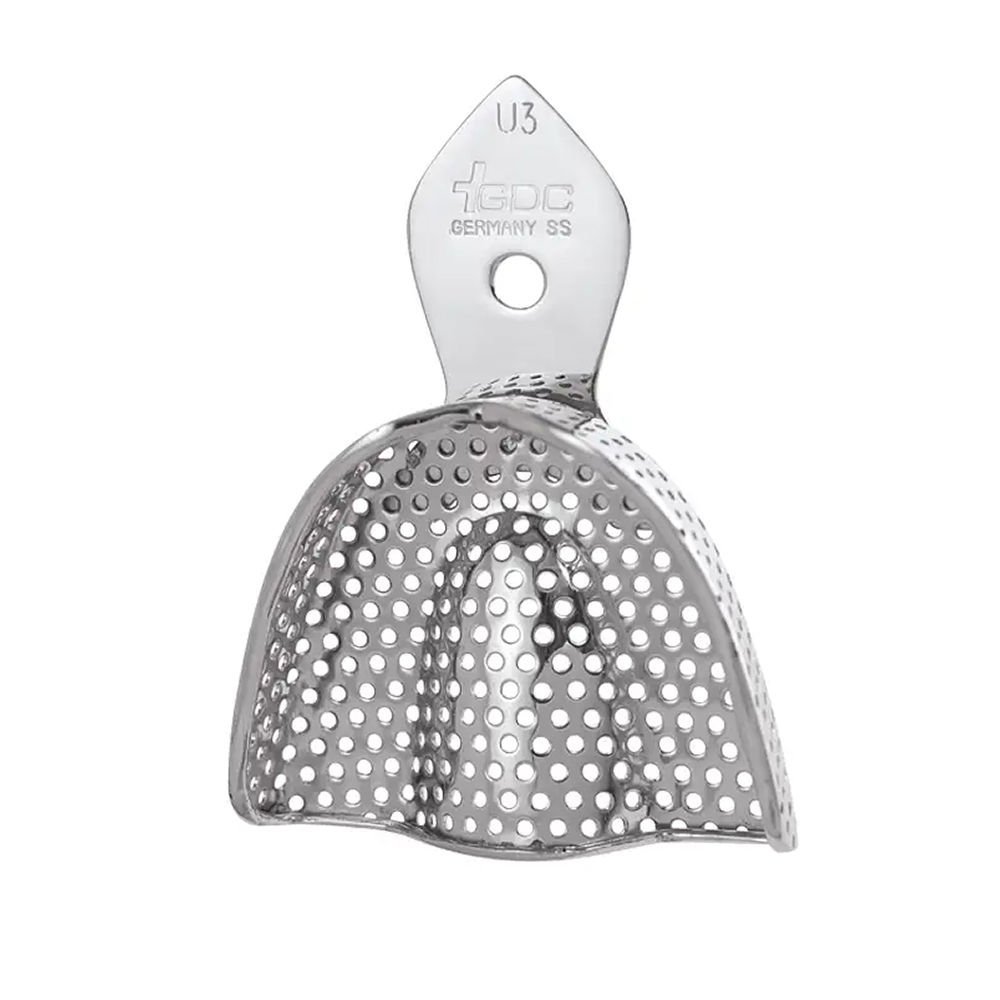 GDC Dentulous Perforated Impression Trays Upper # 3 (ITRLDPU3)