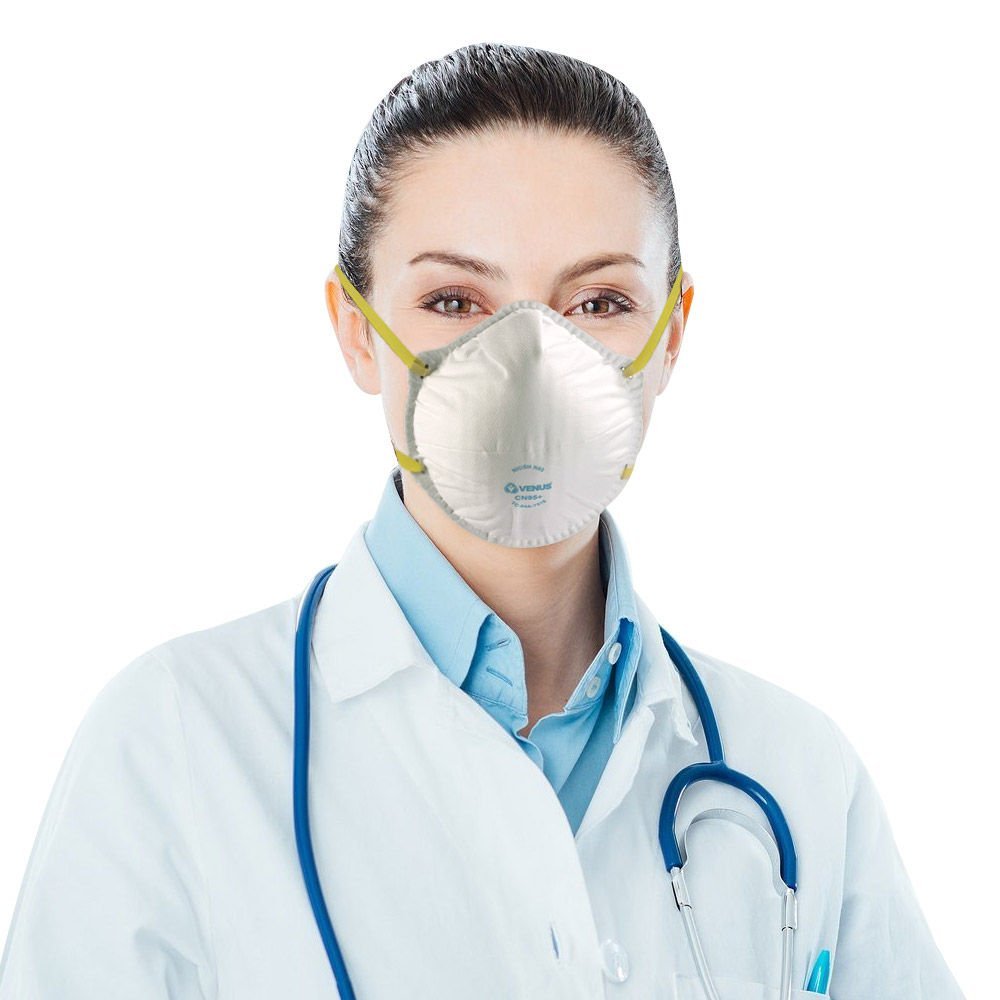 Venus C N95 + NIOSH Certified Cup shaped mask (Pack of 20)